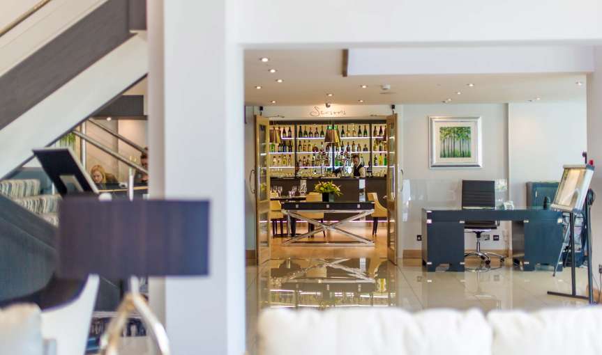 Park Hotel Entrance Foyer and Seasons Brasserie and Bar