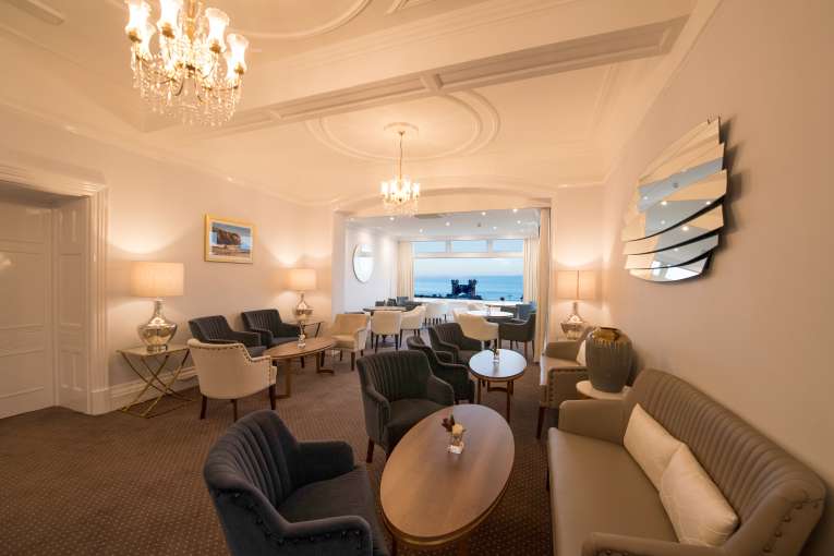 Belmont hotel sun lounge sea view