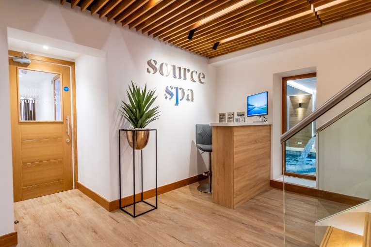 Source Spa reception