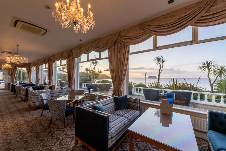 Lounge at The Royal Duchy Hotel