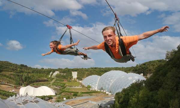 Hangloose at The Eden Project in Cornwall